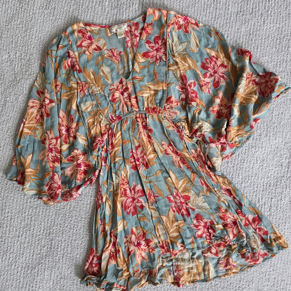 B.O.G Collective Floral Flowy Top